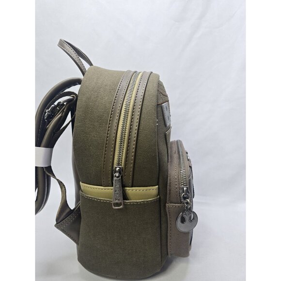 New Loungefly Star  Wars - Cassian Andor Cosplay Mini Backpack Bag. NWT - Picture 8 of 11